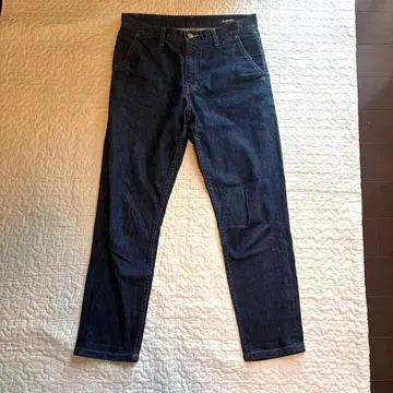 SLOBE IENA Le Denim 스트레이트 데님 38 M 다크 네이비