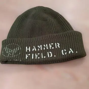 울 100% 니트 모자 HAMMER FIELD, CA