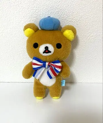 리락쿠마 트리콜로르 리본 데카 마스코트