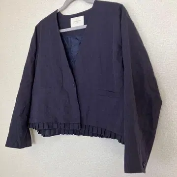 studio CLIP /natural by clip 노카라 자켓