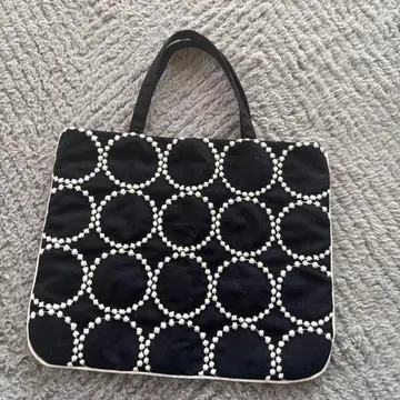 미나 페르호넨 tambourine 레슨백 미니 토트백 새상품급 네이비