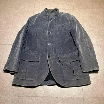 CORNELIANI 노카라 자켓 코듀로이 그레이 이탈리아제