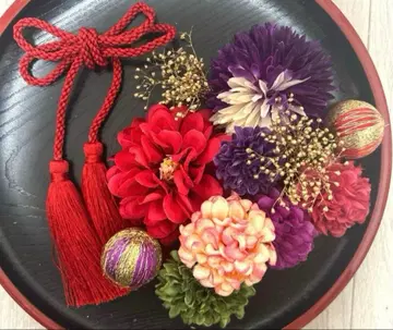 성인식 일본 의류 후리소데 시치고산 사전 촬영 머리 장식