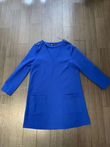 ZARA 블루 원피스 사이즈 S