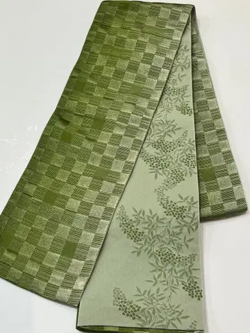 코부쿠로 오비 한폭 오비 리버서블 양면 4미터 롱