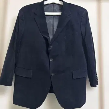 사카젠 B&T CLUB 네이비 와이드 사이즈 비즈니스 자켓 KBE6