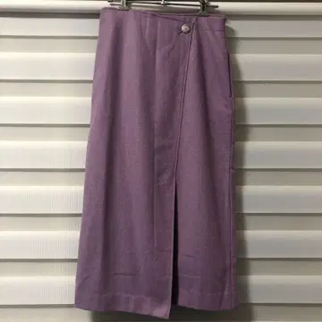 플란넬 롱 스커트