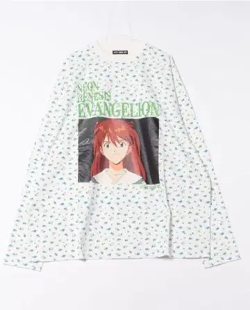 [ 완판템 ] 리틀 서니 바이트 x 에반게리온 아스카 빅 롱 T