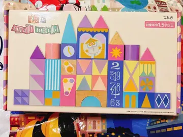 잇츠어스몰월드 스몰월드 스모와 나무 블록 디즈니 츠미키