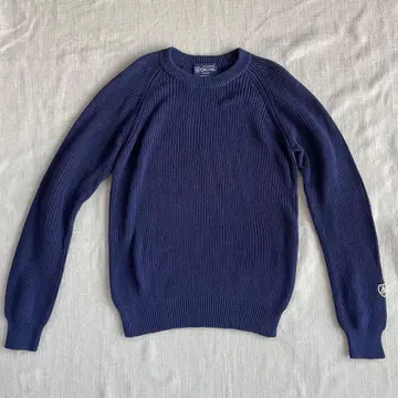 ORCIVAL 네이비 코튼 긴팔 스웨터 사이즈 1