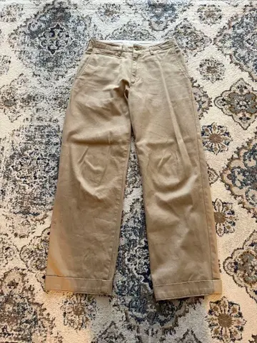 EDWIN505 치노 팬츠 28 베이지