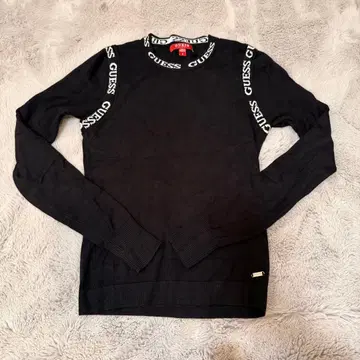 GUESS 블랙 긴팔 스웨터 S