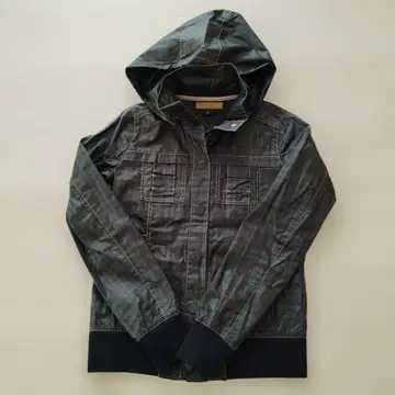 타미 진스 후드 부착 자켓 M