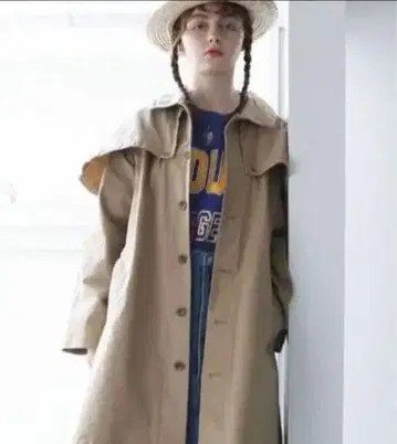 네스트로브 코튼 트윌 초발수 플록 롱 자켓