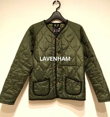 [ 컨디션 최상 ] 라벤햄 메팅엄 퀼팅 자켓 노카라 38