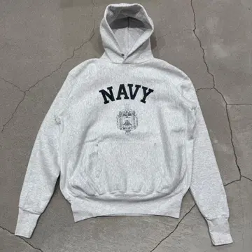 U.S.NAVY 리버스 위브 후드티 XL