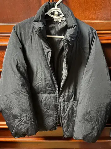 마우지 블랙 다운 자켓