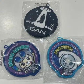 이와타 타카노리 와펜 배지 회장 가챠 SPACECOWBOY 3종 컴플리트