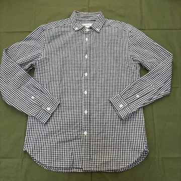 Quadro (쿠아드로) 긴팔 체크 셔츠