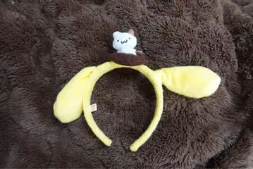 폼폼푸딩 머리띠