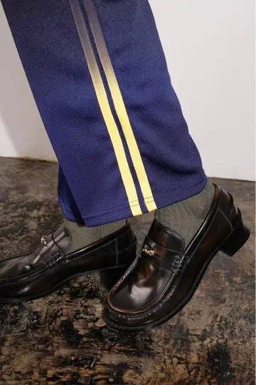 ALM. 알무 완판 코인 브라운 로퍼 DYNA LEATHER 37