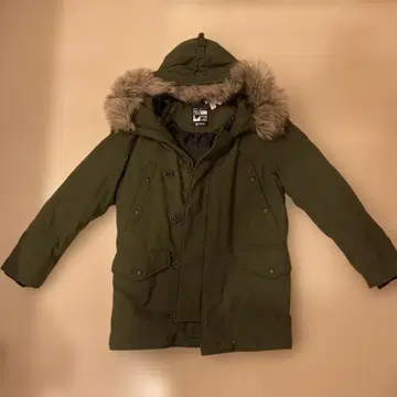 나노 유니버스 올리브 그린 코트