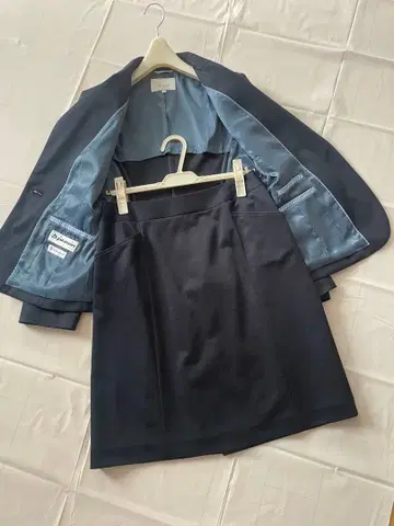 phiten 스트레치 네이비 스커트 수트 13