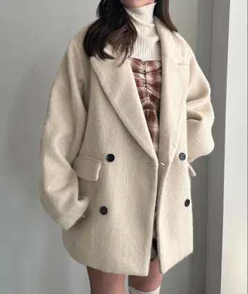 [ 미사용 새상품 ] apres jour mignon 오버 자켓 코트