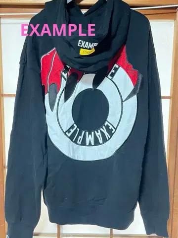 EXAMPLE x STUDIO33 후드티