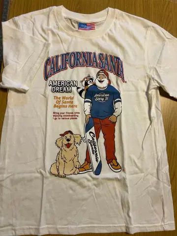 CALIFORNIA SANTA 아메리칸 드림 T셔츠 L 사이즈