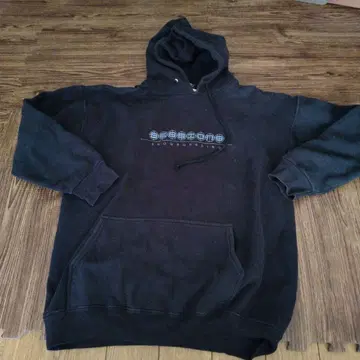 [레어 USA제] SESSION 스노우보드 로고 후드티 블랙
