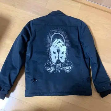 블랙 더러스 x 부루코 충전솜 워크 자켓