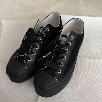 Ameri x CONVERSE 블랙 스니커즈 24.5