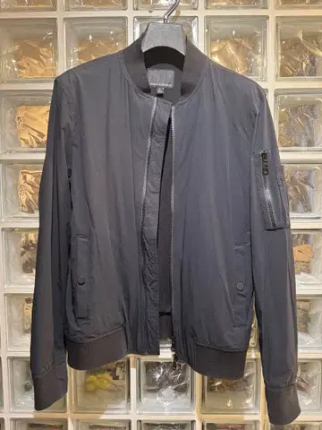 발수성 MA-1 플라이트 자켓 블랙