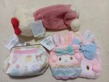 산리오 파우치 복조리 세트