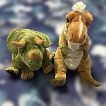 공룡 티라노사우루스 트리케라톱스 봉제 인형