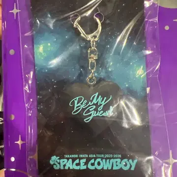 [ 아이치 한정 ] 이와타 타카노리 SPACE COWBOY 하트 키링