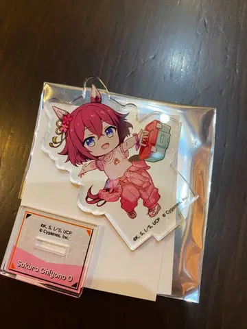 사쿠라 치요노 오토백스 아크릴 스탠드