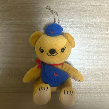 우체국 포스쿠마 마스코트 봉제 인형 키링