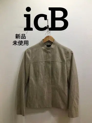 [ icB ] 택 포함 새상품 자켓 울 베이지 L