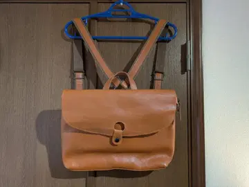 WANAKA 백팩 소가죽 카멜