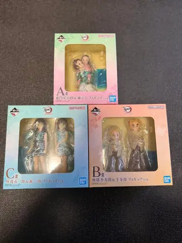 귀멸의 칼날 제일복권 불멸의 인연 A.B.C상 세트