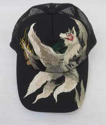 미사용 카라쿠리타마시 203804 구미 일본풍 패턴 캡