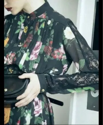 ameri vintage 꽃무늬 롱 원피스