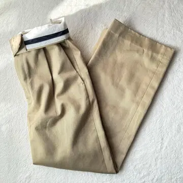 6(ROKU) 코튼 치노 팬츠 마블 베이지 34