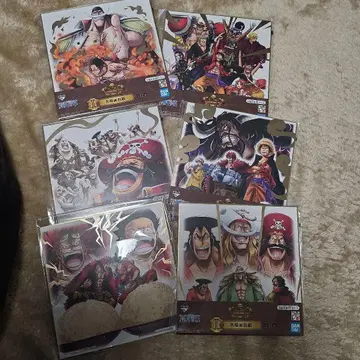 원피스 명장면 색지 전 12종 반다이 ONE PIECE