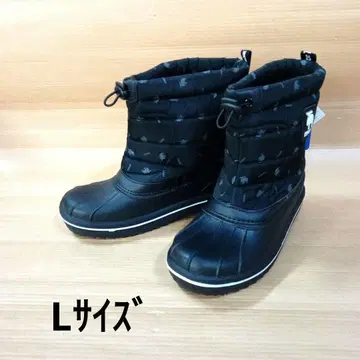 L 사이즈 MOZ 여성용 방한 부츠 MZ-7631 블랙