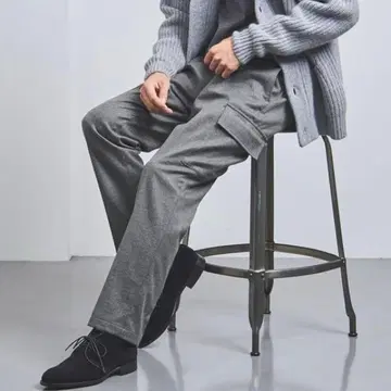 [ 유나이티드 애로우즈 ] 플란넬 카고 팬츠 COZY