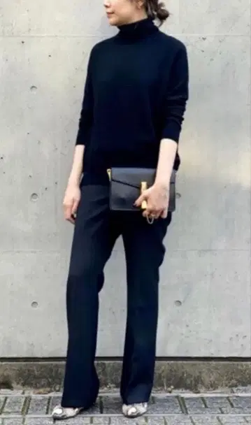 두지엠 클라세 Elegant 팬츠 사이즈 36 블랙