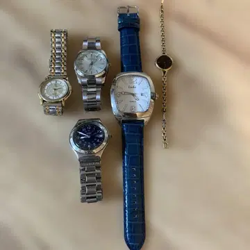 시계 세트 5점